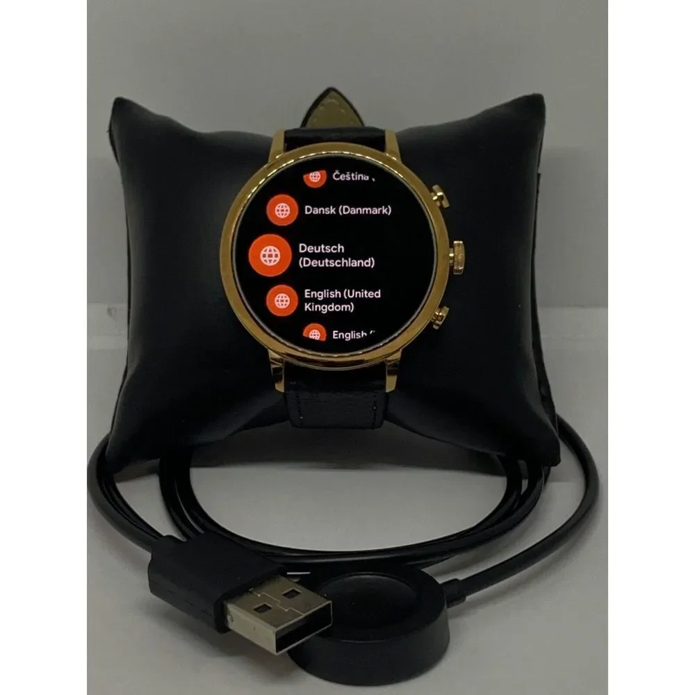 Fossil Gen 4 Authentic Digital Dial Smart Watch Custom Band FTW6018 QT463